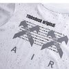 Gypsophila Print Hip Hop Streewear T Shirt Men summer Reflective Fashion Loose Short Sleeve Cotton Oversized Tops | Vimost Shop.