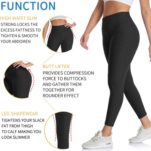 Women Fitness Leggings High Waist Workout Leggins Sexy Seamless Gym Jeggings Perfect Fit Slimming Pants Butt Lifting Panties | Vimost Shop.