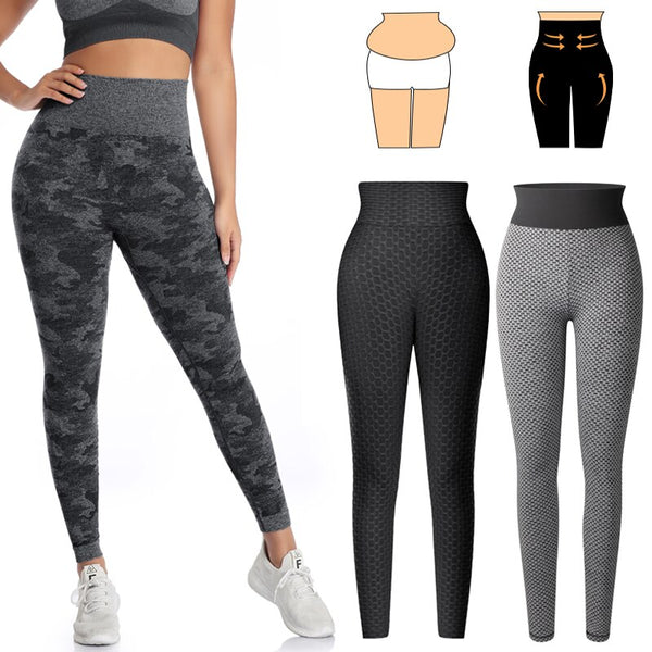 Women Fitness Leggings High Waist Workout Leggins Sexy Seamless Gym Jeggings Perfect Fit Slimming Pants Butt Lifting Panties | Vimost Shop.