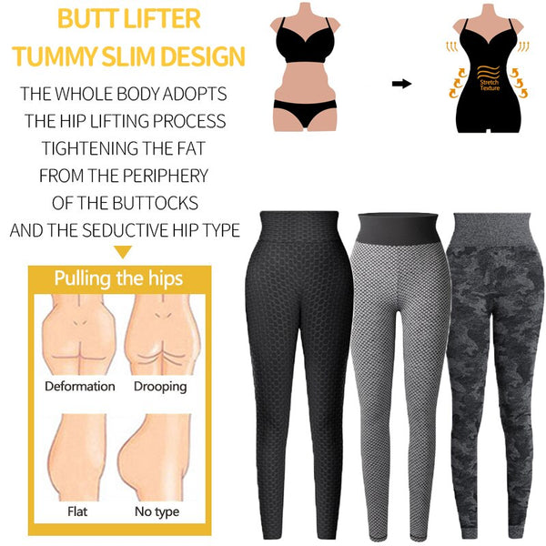 Women Fitness Leggings High Waist Workout Leggins Sexy Seamless Gym Jeggings Perfect Fit Slimming Pants Butt Lifting Panties | Vimost Shop.