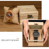Male Watch Wooden Men Wristwatches Luminous Handle Chronograph Timepiece  In Gift Box | Vimost Shop.