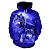 3D Hoodies Men Couple Wolf printed Hoodie Animal Hoody Sweatshirt Casual Tracksuit Pullover Jacket Autumn | Vimost Shop.