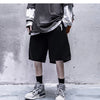 Techwear Style Print Hip Hop Pants Men 2020 Summer Streetwear Loose Cargo Shorts Cotton Jogger Streetpants Black | Vimost Shop.