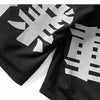 Techwear Style Print Hip Hop Pants Men 2020 Summer Streetwear Loose Cargo Shorts Cotton Jogger Streetpants Black | Vimost Shop.