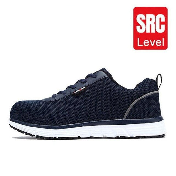 Men Steel Toe Safety Shoes For Men Lightweight Breathable Work Shoes Men's Security Footwear Protective Sneaker | Vimost Shop.