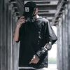 Hip Hop T Shirts Streetwear Men Loose Elastic Band Back Tops  Fashion Summer Harajuku Short Sleeves Shirts | Vimost Shop.