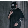 Hip Hop T Shirts Streetwear Men Loose Elastic Band Back Tops  Fashion Summer Harajuku Short Sleeves Shirts | Vimost Shop.