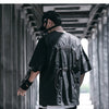 Hip Hop T Shirts Streetwear Men Loose Elastic Band Back Tops  Fashion Summer Harajuku Short Sleeves Shirts | Vimost Shop.