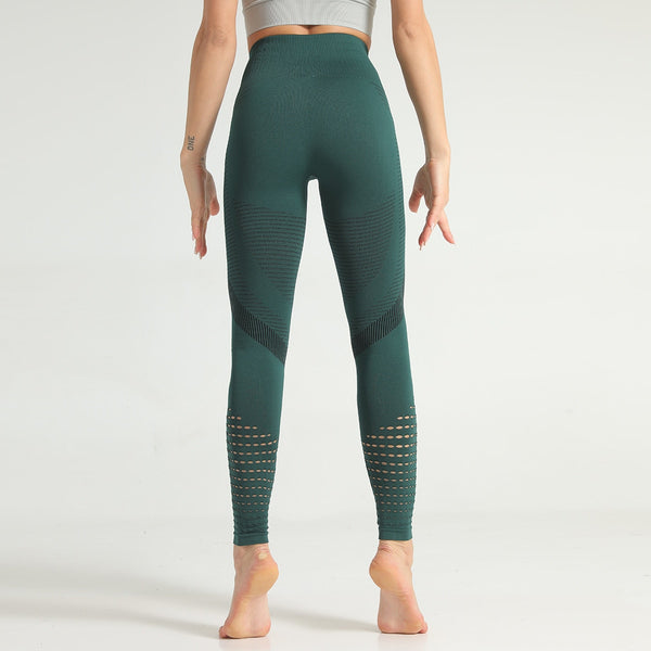 Hollow Out Fitness Gym Leggings Women Seamless Energy Tights Workout Running Activewear Yoga Pants Sport Trainning Wear | Vimost Shop.