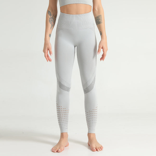 Hollow Out Fitness Gym Leggings Women Seamless Energy Tights Workout Running Activewear Yoga Pants Sport Trainning Wear | Vimost Shop.