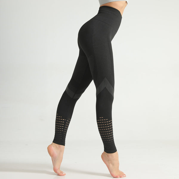 Hollow Out Fitness Gym Leggings Women Seamless Energy Tights Workout Running Activewear Yoga Pants Sport Trainning Wear | Vimost Shop.