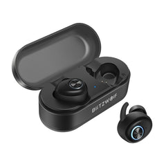True Wireless Earphone bluetooth V5.0 Earbuds Sports Earpiece Hi-Fi Stereo Sound Calls Headset Earphone