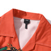 Summer Lion Print Orange Beach Hawaiian Aloha Shirts Mens Casual Short Sleeve Shirt Camisas Fashion Shirts Tops | Vimost Shop.