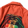 Summer Lion Print Orange Beach Hawaiian Aloha Shirts Mens Casual Short Sleeve Shirt Camisas Fashion Shirts Tops | Vimost Shop.
