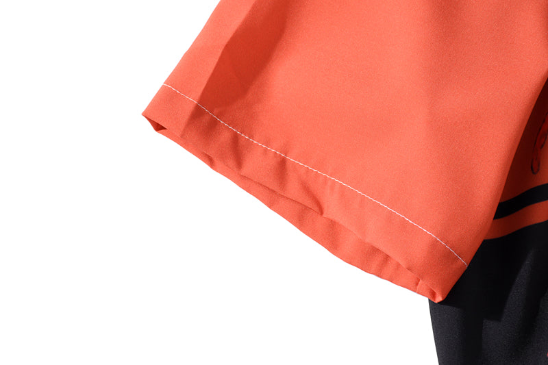 Summer Lion Print Orange Beach Hawaiian Aloha Shirts Mens Casual Short Sleeve Shirt Camisas Fashion Shirts Tops | Vimost Shop.