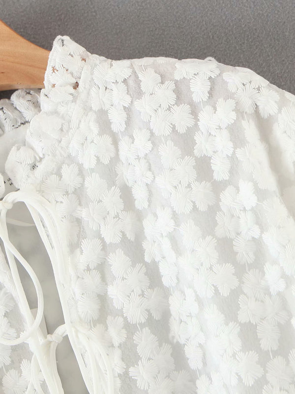 Toppies white embroidery dress summer lace mini dress womens sexy bandage sexy v-neck blouses | Vimost Shop.