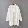 Toppies white embroidery dress summer lace mini dress womens sexy bandage sexy v-neck blouses | Vimost Shop.