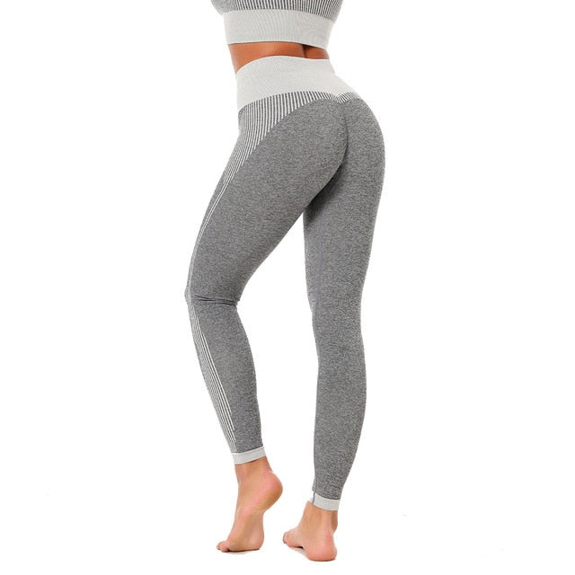 Yoga Set Sports Bra and Leggings Jogging Women Gym Set Clothes Seamless Workout Sports Tights Women Fitness Sports Suit | Vimost Shop.