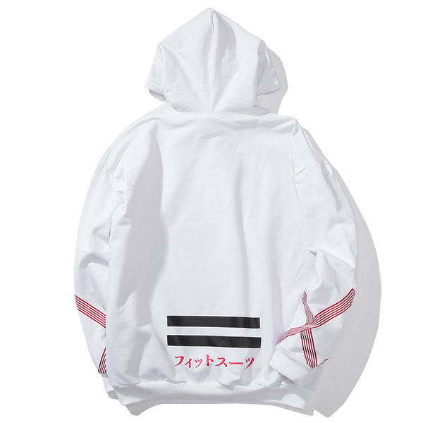 Flower Animal Embroidery Pullover Hoodie Men Chinese Style Casual Hoodies Sweatshirts Fashion Hip Hop Streetwear | Vimost Shop.