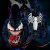 Popular Marvel movie venom 3D Printed Hoodies Men Women Spiderman Hooded Sweatshirts hip hop Zipper Pocket Jackets | Vimost Shop.