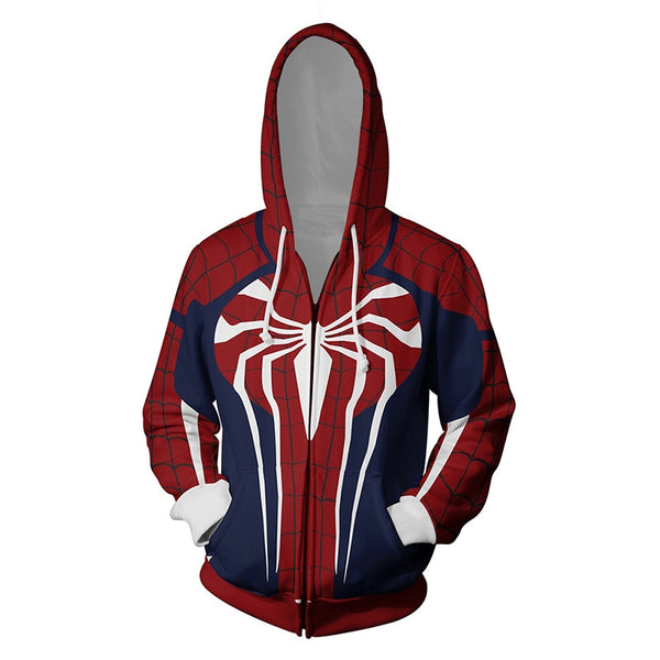 Popular Marvel movie venom 3D Printed Hoodies Men Women Spiderman Hooded Sweatshirts hip hop Zipper Pocket Jackets | Vimost Shop.