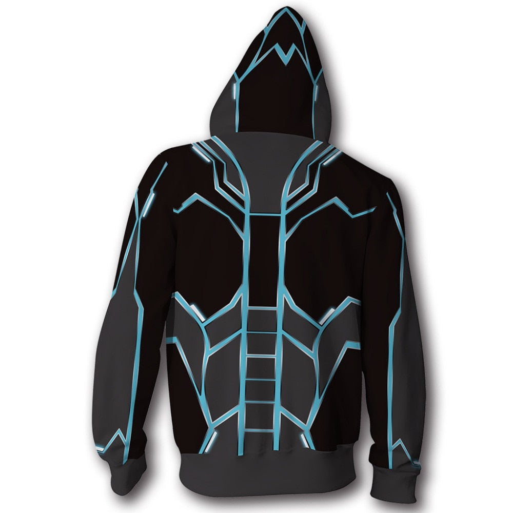 Popular Marvel movie venom 3D Printed Hoodies Men Women Spiderman Hooded Sweatshirts hip hop Zipper Pocket Jackets | Vimost Shop.