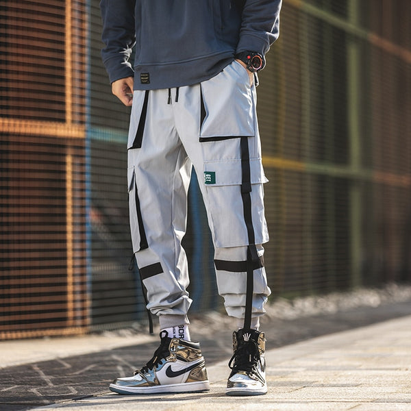 Men's Harem Pants Multi-Pocket Jogger Streetwear Cargo Pants Male New Fashion Sweatpants Man High Quality Trousers | Vimost Shop.