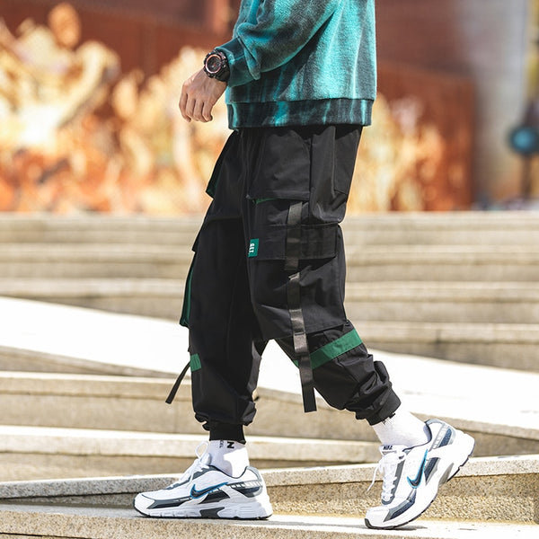 Men's Harem Pants Multi-Pocket Jogger Streetwear Cargo Pants Male New Fashion Sweatpants Man High Quality Trousers | Vimost Shop.