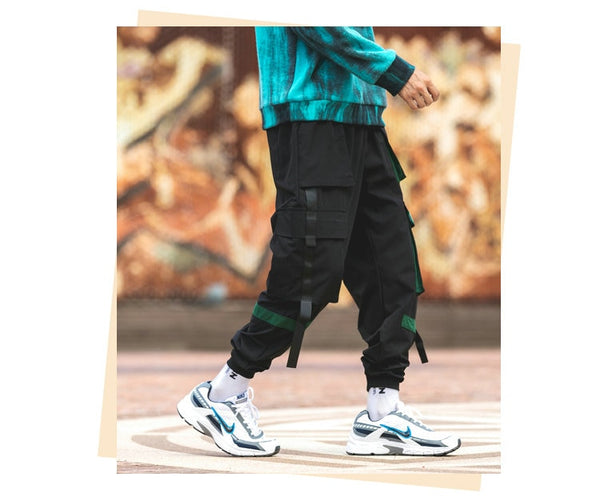 Men's Harem Pants Multi-Pocket Jogger Streetwear Cargo Pants Male New Fashion Sweatpants Man High Quality Trousers | Vimost Shop.