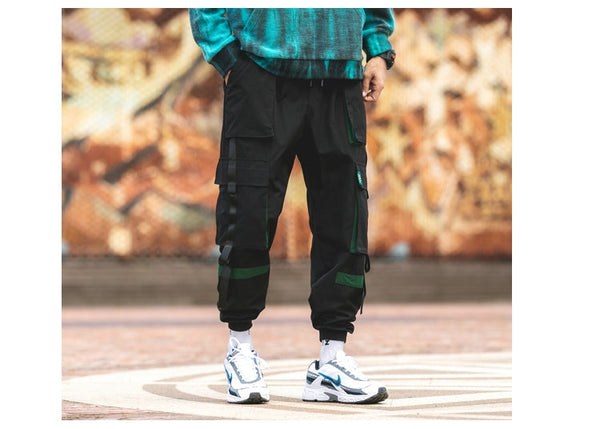 Men's Harem Pants Multi-Pocket Jogger Streetwear Cargo Pants Male New Fashion Sweatpants Man High Quality Trousers | Vimost Shop.