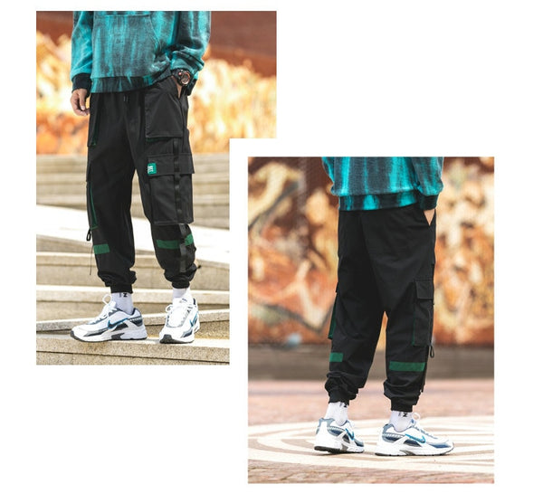 Men's Harem Pants Multi-Pocket Jogger Streetwear Cargo Pants Male New Fashion Sweatpants Man High Quality Trousers | Vimost Shop.