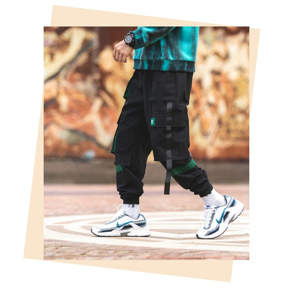 Men's Harem Pants Multi-Pocket Jogger Streetwear Cargo Pants Male New Fashion Sweatpants Man High Quality Trousers | Vimost Shop.