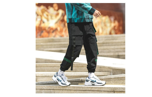 Men's Harem Pants Multi-Pocket Jogger Streetwear Cargo Pants Male New Fashion Sweatpants Man High Quality Trousers | Vimost Shop.