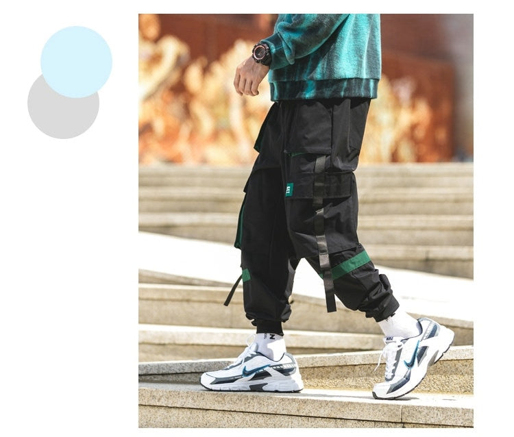 Men's Harem Pants Multi-Pocket Jogger Streetwear Cargo Pants Male New Fashion Sweatpants Man High Quality Trousers | Vimost Shop.