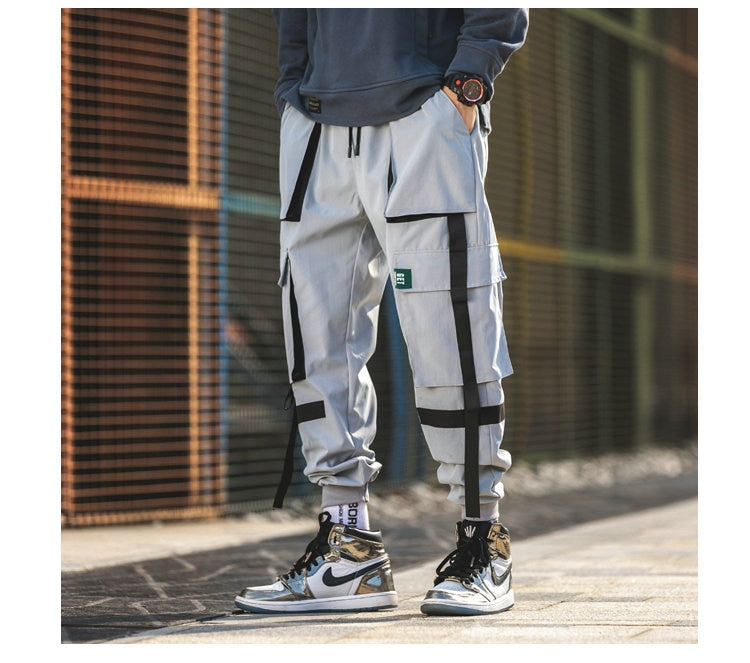 Men's Harem Pants Multi-Pocket Jogger Streetwear Cargo Pants Male New Fashion Sweatpants Man High Quality Trousers | Vimost Shop.