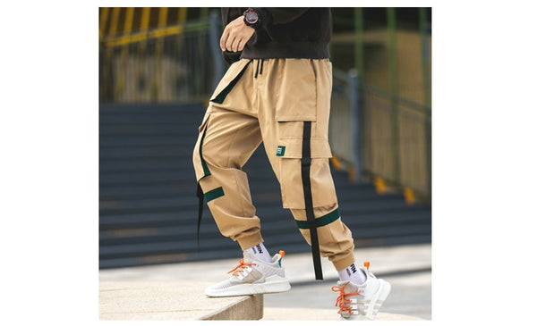 Men's Harem Pants Multi-Pocket Jogger Streetwear Cargo Pants Male New Fashion Sweatpants Man High Quality Trousers | Vimost Shop.