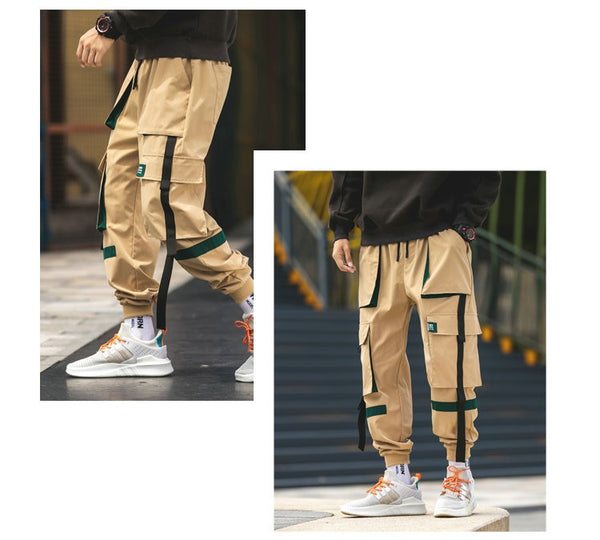 Men's Harem Pants Multi-Pocket Jogger Streetwear Cargo Pants Male New Fashion Sweatpants Man High Quality Trousers | Vimost Shop.