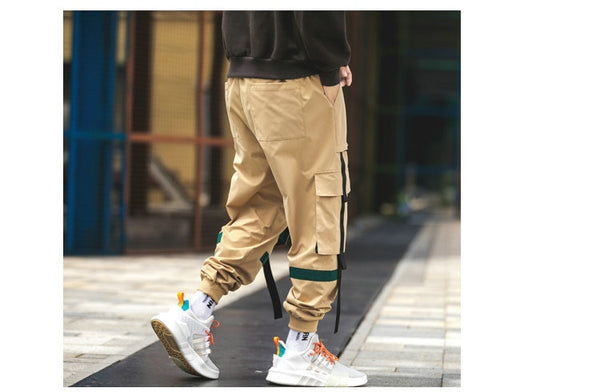 Men's Harem Pants Multi-Pocket Jogger Streetwear Cargo Pants Male New Fashion Sweatpants Man High Quality Trousers | Vimost Shop.