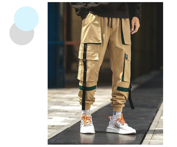 Men's Harem Pants Multi-Pocket Jogger Streetwear Cargo Pants Male New Fashion Sweatpants Man High Quality Trousers | Vimost Shop.