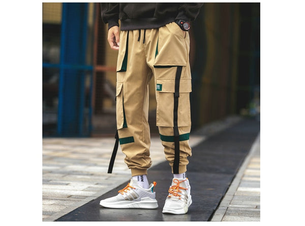Men's Harem Pants Multi-Pocket Jogger Streetwear Cargo Pants Male New Fashion Sweatpants Man High Quality Trousers | Vimost Shop.