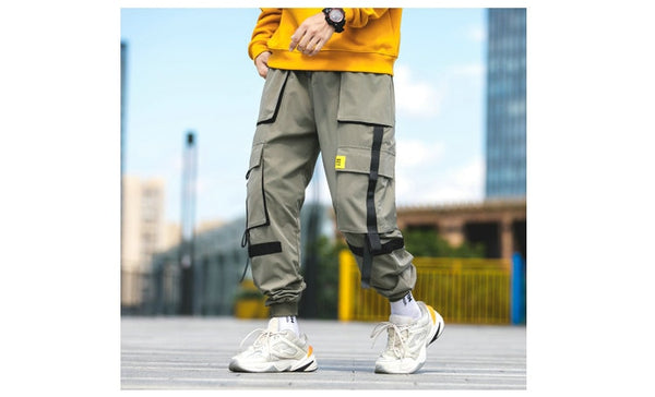 Men's Harem Pants Multi-Pocket Jogger Streetwear Cargo Pants Male New Fashion Sweatpants Man High Quality Trousers | Vimost Shop.