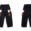 Hip Hop Color Block Pockets Male Harem Cargo Pants Streetwear Harajuku Casual Drawstring Joggers Mens Trousers | Vimost Shop.