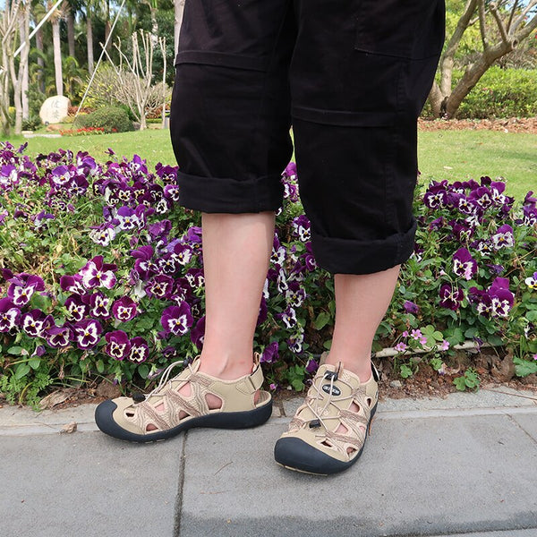 Women Sandals Toecap Trekking Wear-risistant Female Shoes Comfort  Summer Platform Ladies Beach Sandals Big Size 41 | Vimost Shop.