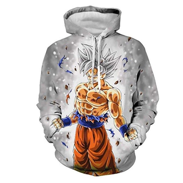 Dragon Ball Z Goku 3D Hoodies Anime Hoodie Unisex 3D Print Fashion Streetwear Hip Hop Punk Hoodies Harajuku Hooded Plus Size - Vimost Shop