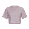 Lightweight Cotton Running Workout Crop Top Women | Vimost Shop.