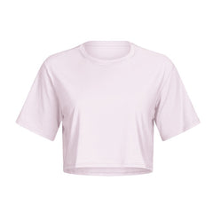 Lightweight Cotton Running Workout Crop Top Women
