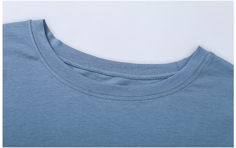 Lightweight Cotton Running Workout Crop Top Women | Vimost Shop.