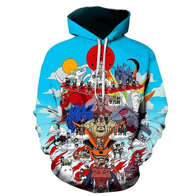 Hoodies Unisex Naruto Harajuku Japanese Anime Uchiha Itachi Printed Men's Hoodie Male Streetwear Fashion Casual sweatshirt Coat | Vimost Shop.