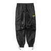 Multi-pocket Hip Hop Harem Pants Men Elastic Waist Trousers Joggers Casual Loose Ribbons Cargo Pants Sweatpants | Vimost Shop.