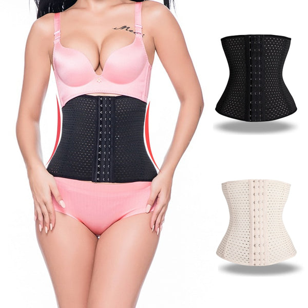 Women Waist Trainer Steel Bone Cincher Corset Belt Shaper Body Shapewear Underbust Control Elasticat Slimming Tummy Belt Fajas | Vimost Shop.
